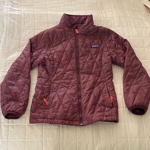 Patagonia Girls Nano Puff Jacket Size Large 12
